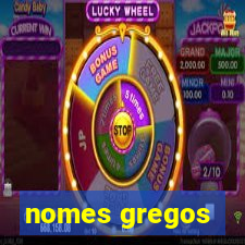 nomes gregos